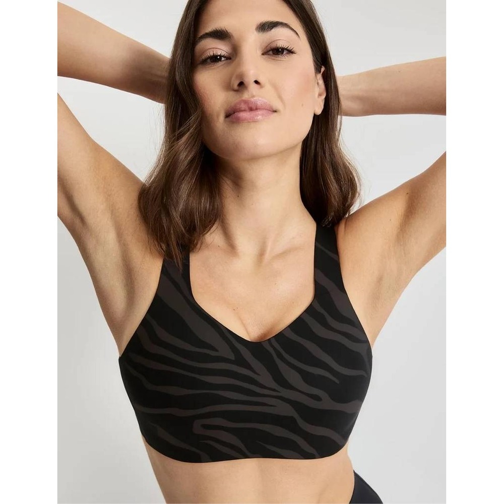 Knix Catalyst Sports Bra Zebra Limited Edition L+/G+